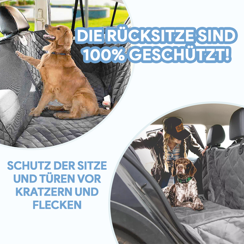 Paw luck | Car protective cover for the back seat 