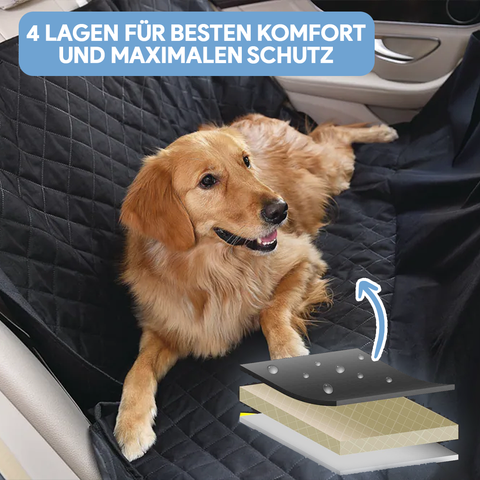 Paw luck | Car protective cover for the back seat 