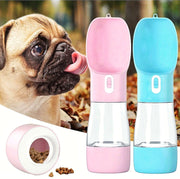 Paw luck | Dog drinking bottle including food container 